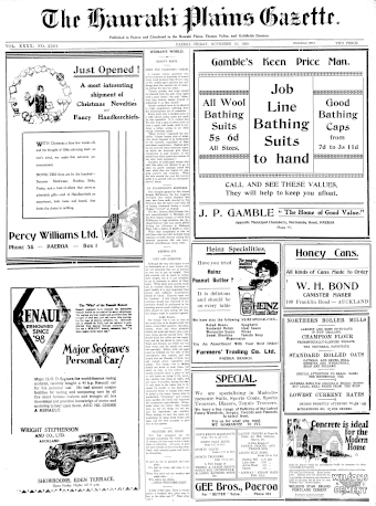 Issue page