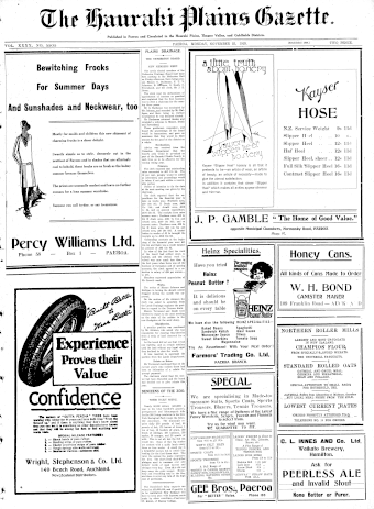 Issue page