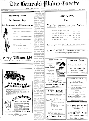 Issue page
