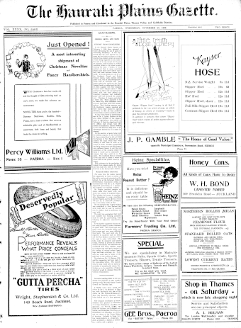 Issue page