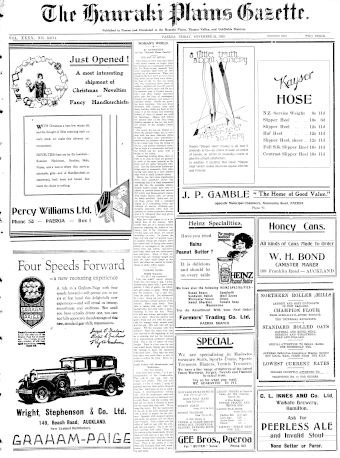 Issue page