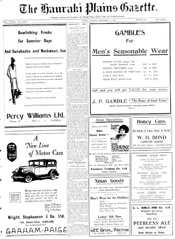 Issue page