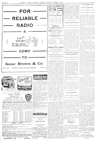 Issue page