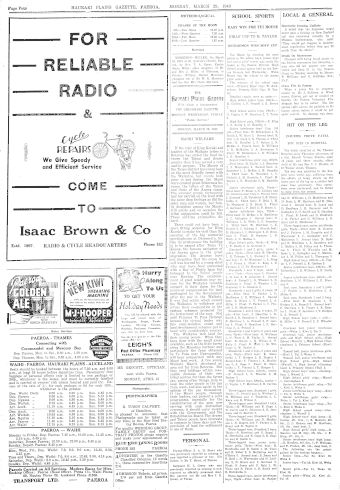 Issue page