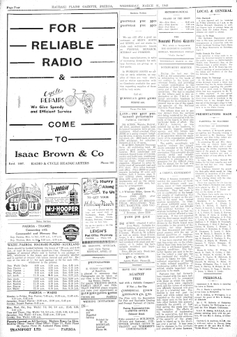 Issue page