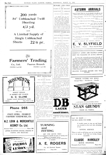 Issue page