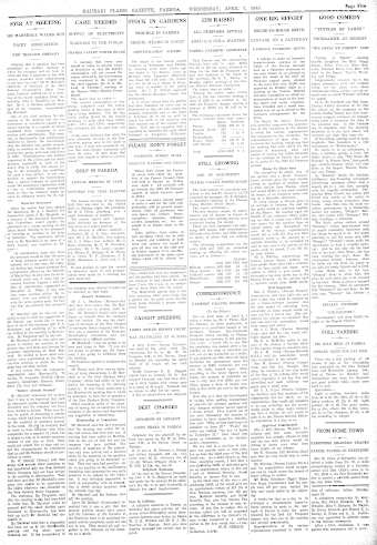 Issue page