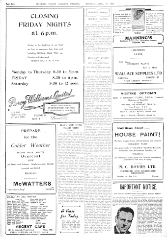 Issue page