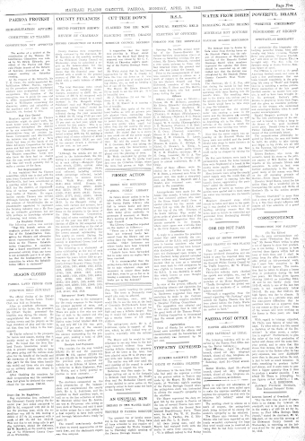 Issue page