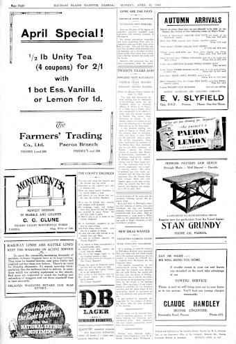 Issue page