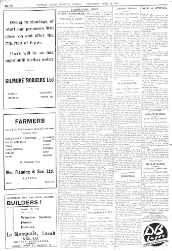 Issue page