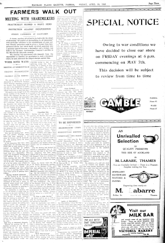 Issue page