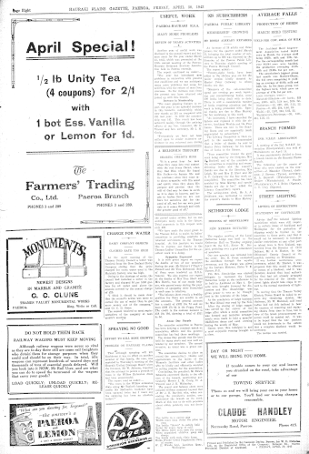 Issue page