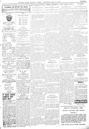 Issue page