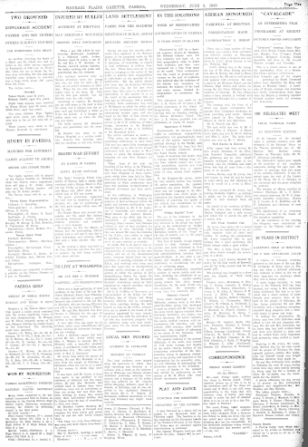 Issue page