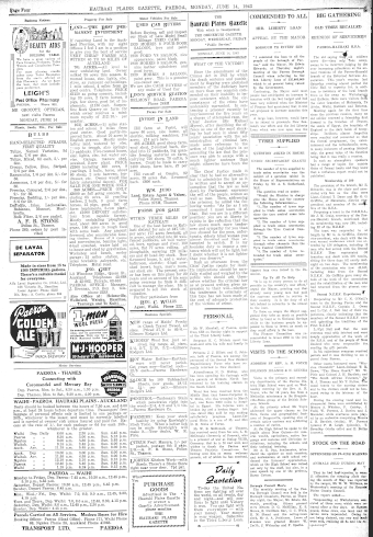 Issue page