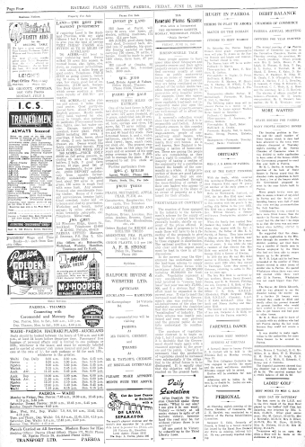 Issue page
