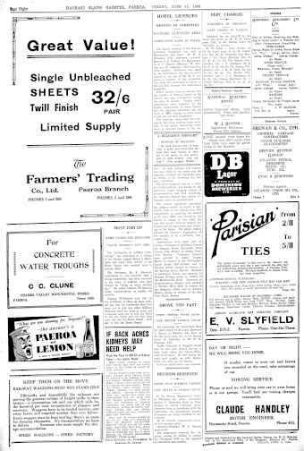 Issue page