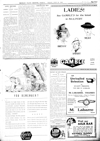 Issue page