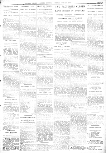 Issue page