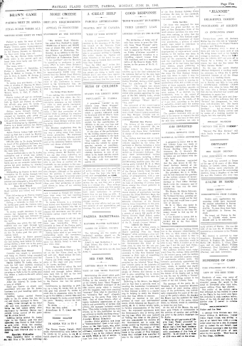 Issue page
