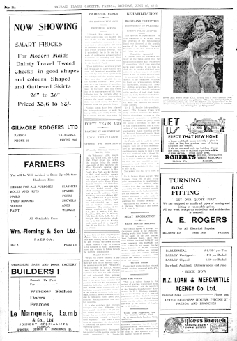 Issue page