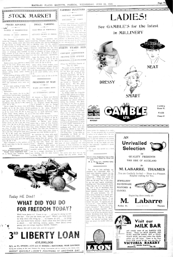 Issue page