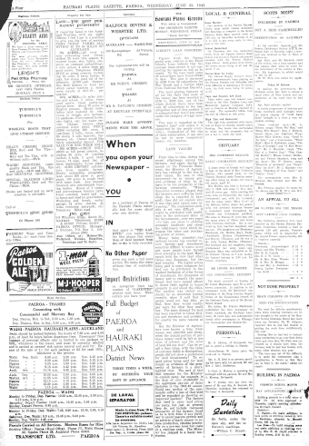 Issue page