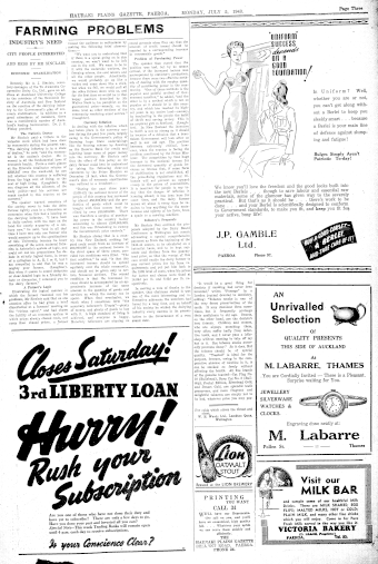 Issue page