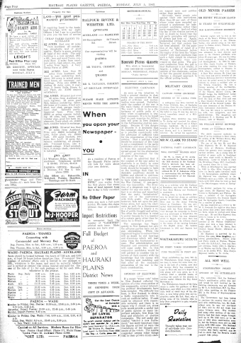 Issue page