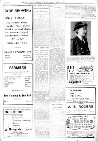 Issue page