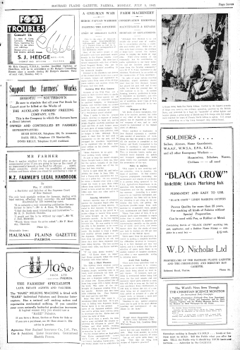 Issue page