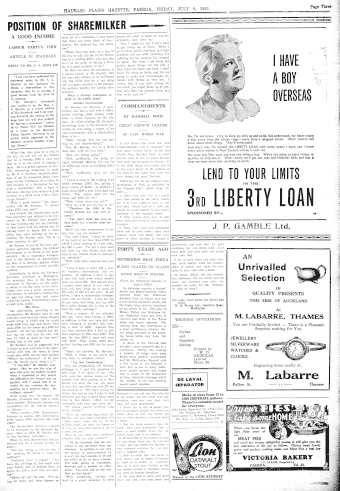 Issue page