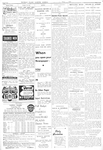 Issue page