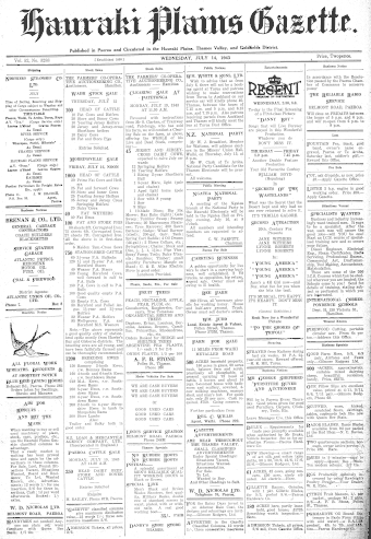 Issue page