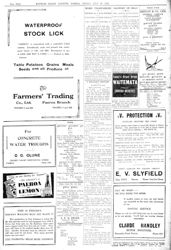 Issue page