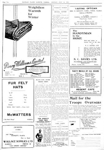 Issue page