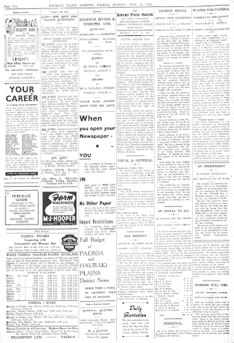 Issue page