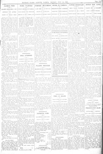 Issue page