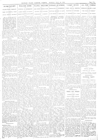 Issue page