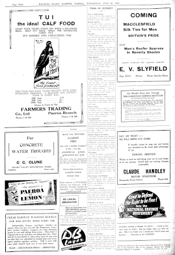Issue page