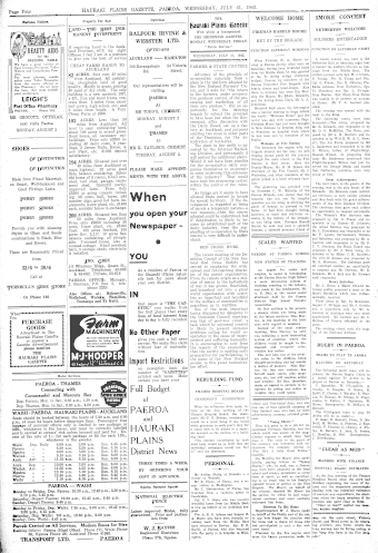 Issue page