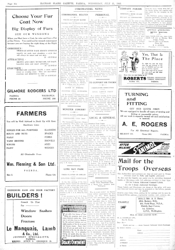 Issue page