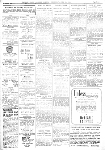 Issue page