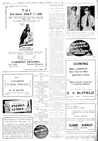 Issue page