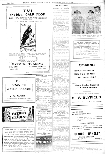 Issue page