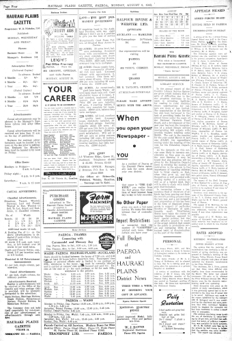 Issue page