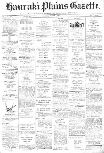 Issue page