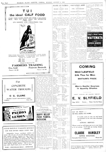 Issue page
