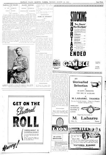 Issue page